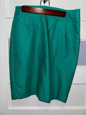 Women’s Kelly Green Pencil Skirt